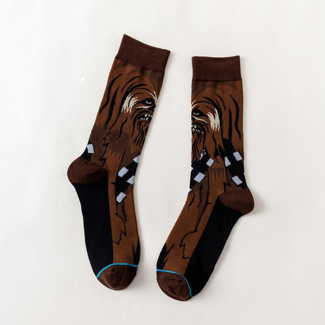 Socks Master Yoda R2-D2 Cosplay Socks Woo Ji — detail