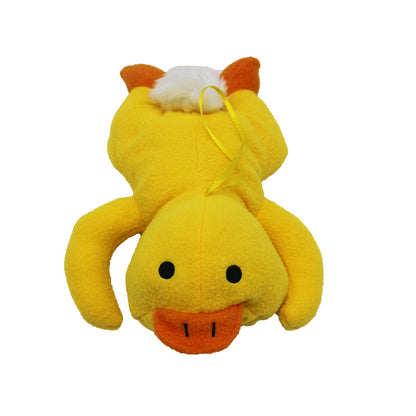 Fashion Frog Bottle Set Cartoon Small Animal Plush Toy — in use