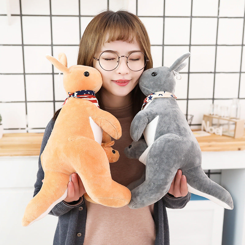 Simulation plush kangaroo male | Magic Stories