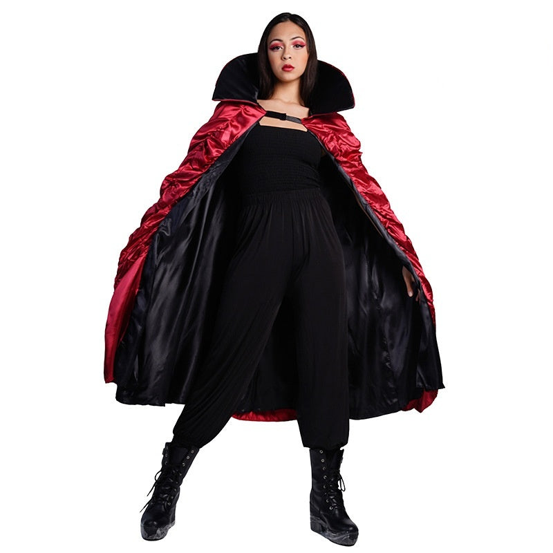 Halloween Scary Vampire Cloak Costume — in use