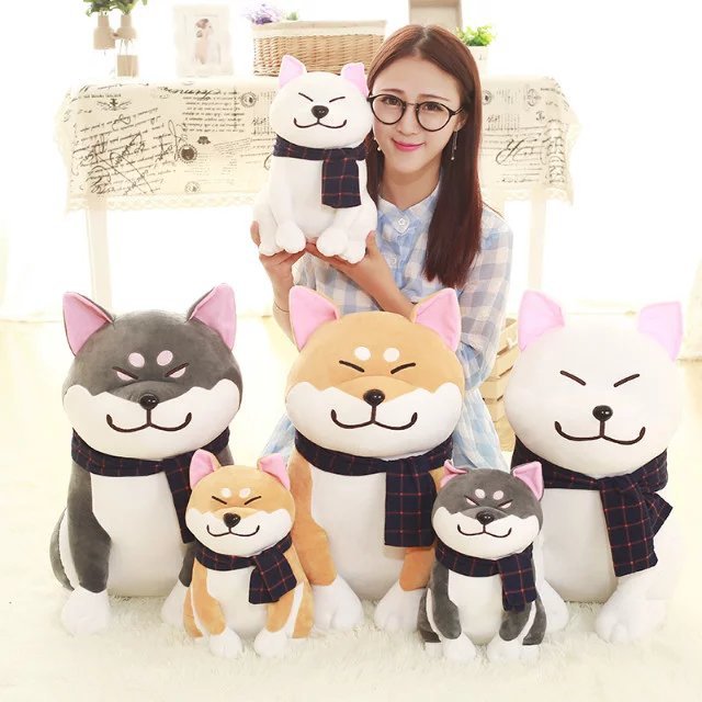 Plush toy Shiba Inu Dog figurine | Magic Stories