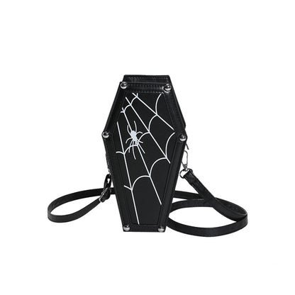 Halloween Coffin-shape Shoulder Bag - Magic Stories