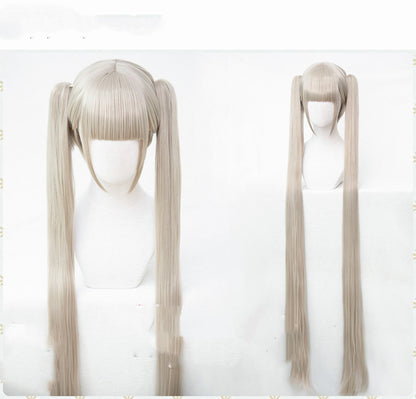 Aircraft carrier cosplay wig — side view