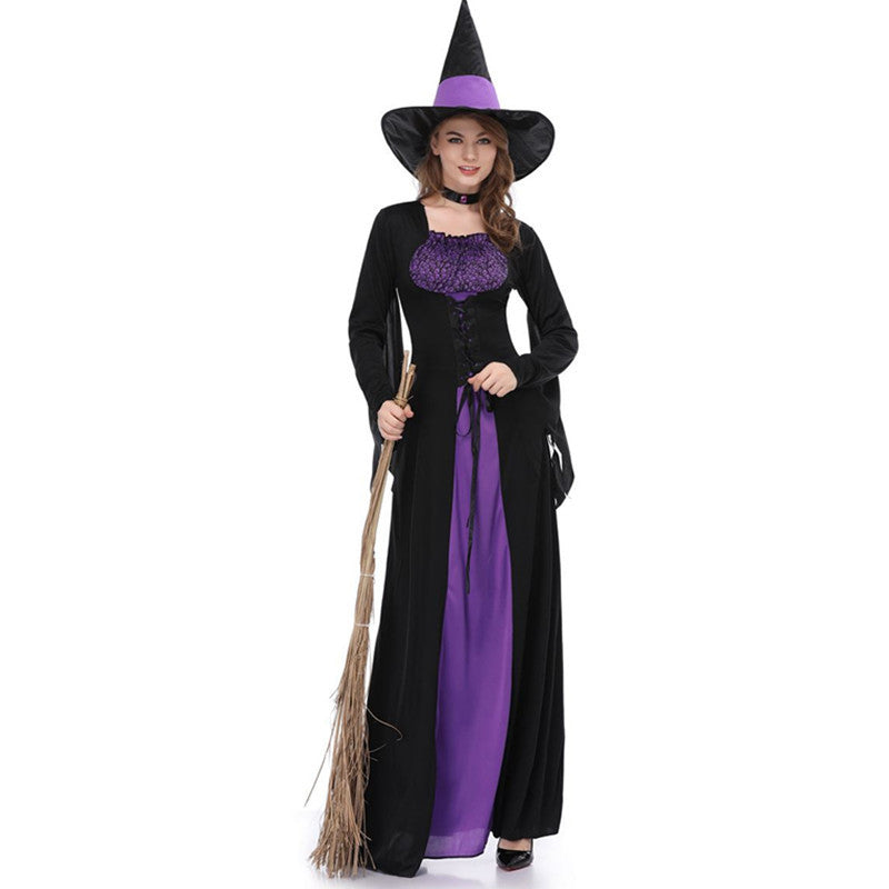 New Halloween Witch Costume — back view