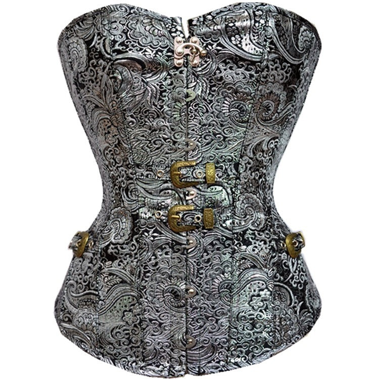 Court gothic corset — detail