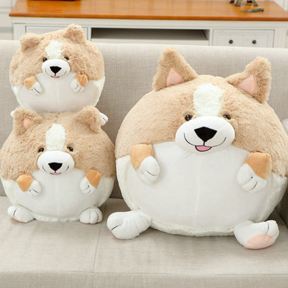Fluffy spherical corgi plush toy | Magic Stories