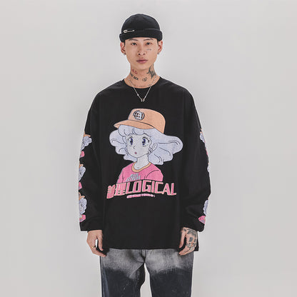 Anime character girl printed T-shirt | Magic Stories