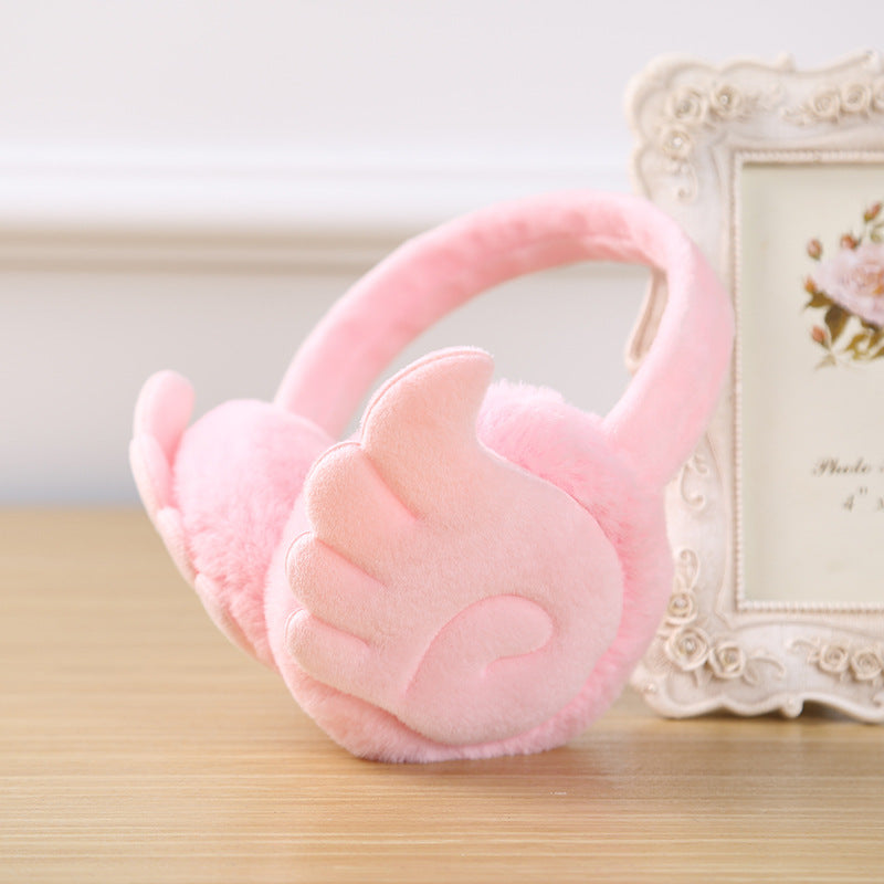 Girls Plush Earmuffs Keep Warm Plush Fashion | Magic Stories