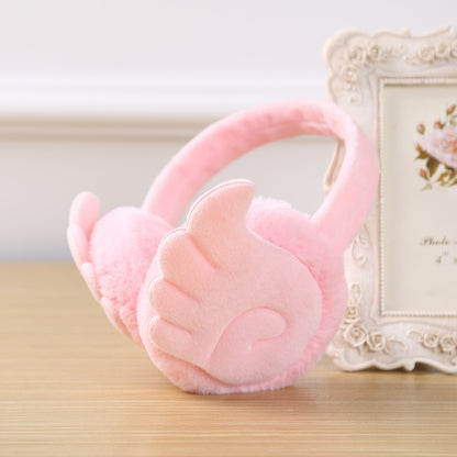 Girls Plush Earmuffs Keep Warm Plush Fashion | Magic Stories