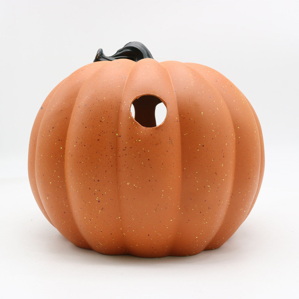 Halloween Pumpkin Lantern — scale reference