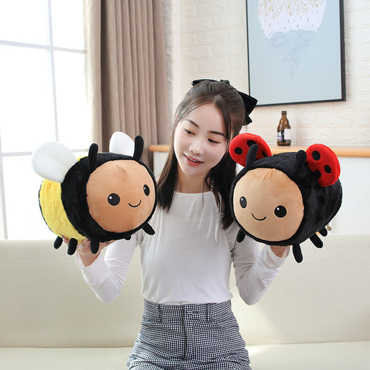 Cartoon bee ladybug plush toy | Magic Stories