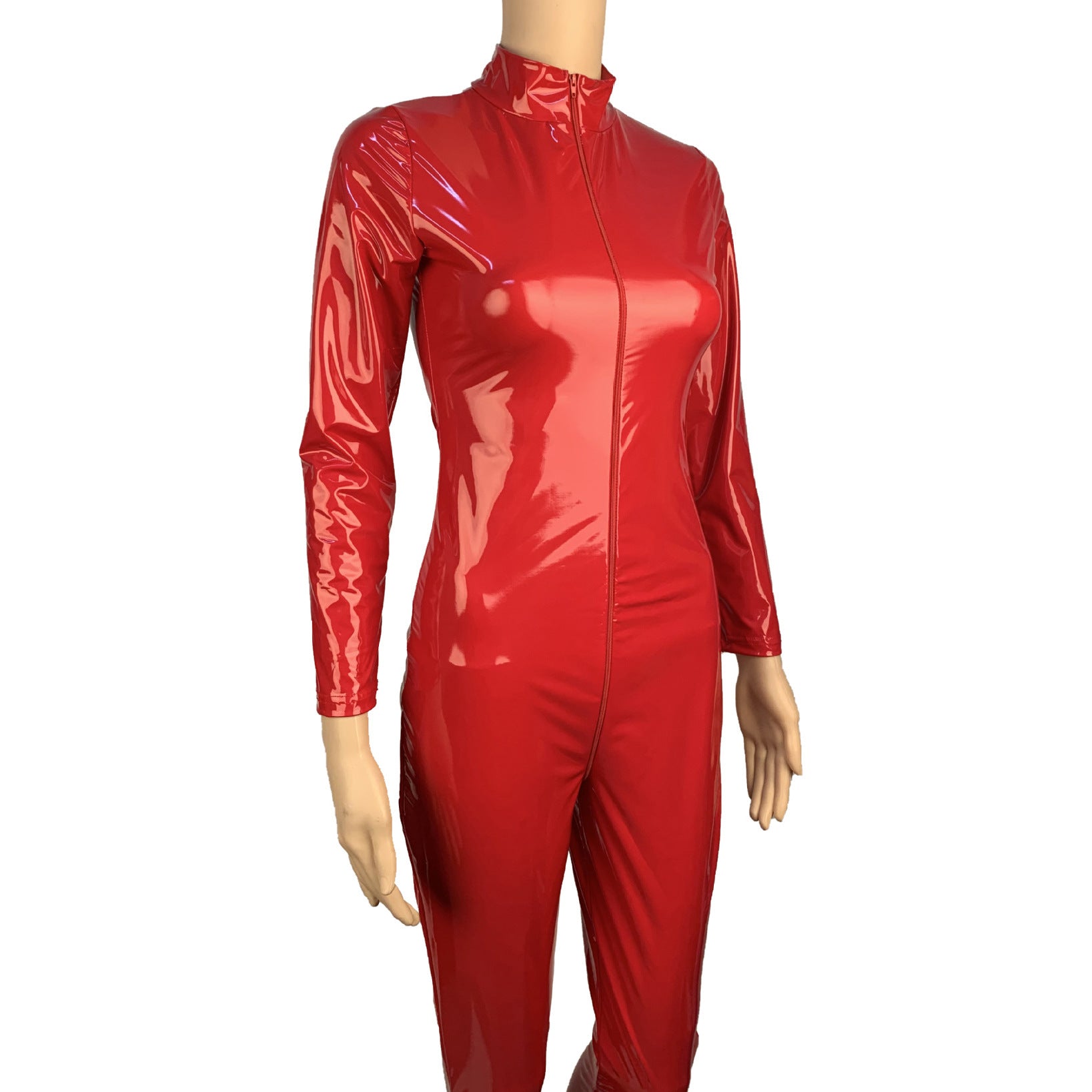 Patent Leather Halloween Wings Angels & Demons Costume — side view