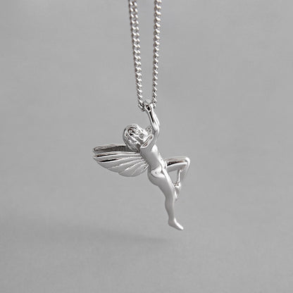 Harajuku Wind Guardian angel necklace | Magic Stories