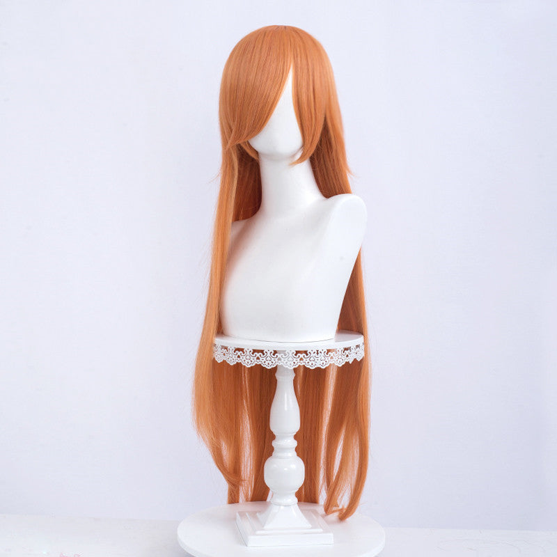 Long Bangs Multi-color Cosplay Wig Headgear — detail