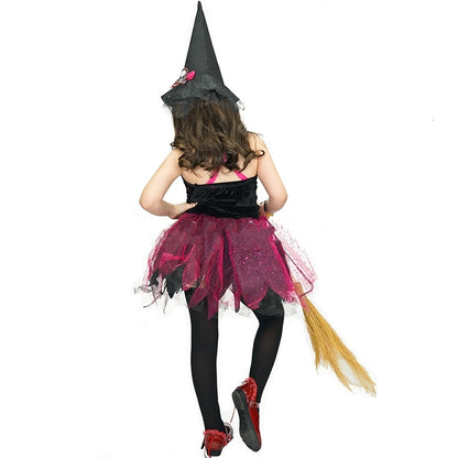 Little witch costume stage costume — back view