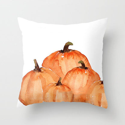 Pumpkin short plush sofa pillowcase | Magic Stories