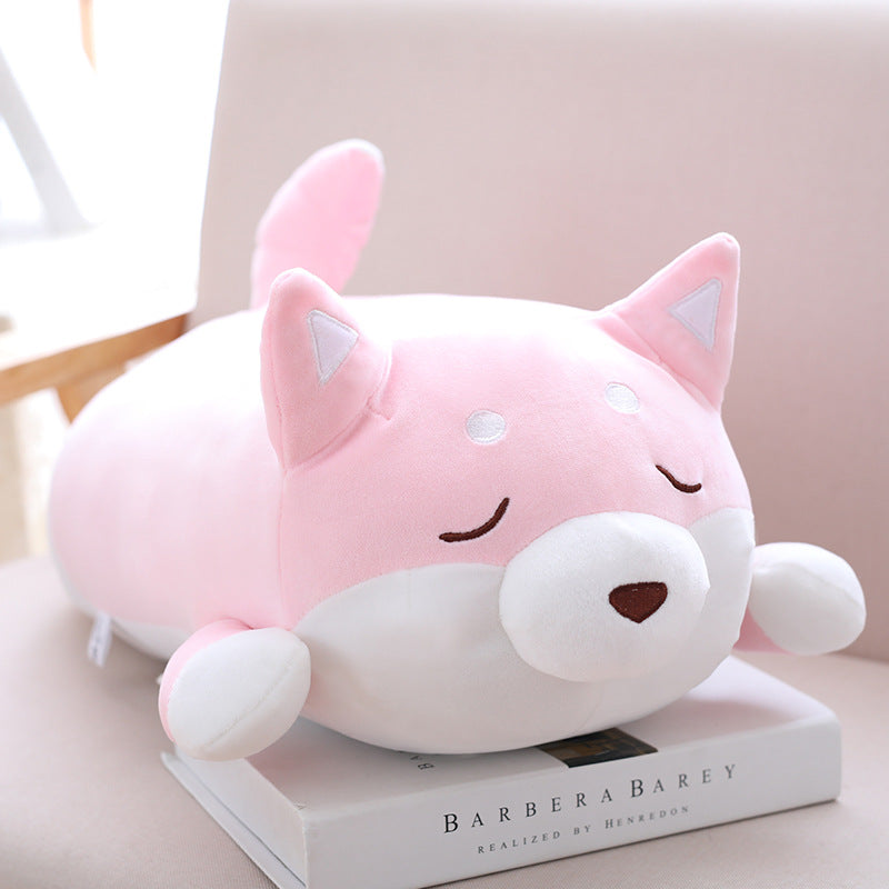 36cm 55cm Cute Fat Shiba Inu Dog Plush Toy Stuffed Soft Kawaii Animal Cartoon Pillow Lovely Gift For Kids Baby — packaging