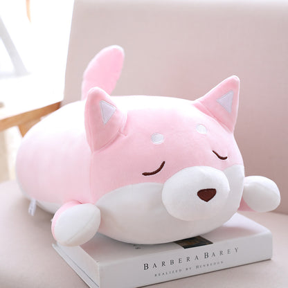 36cm 55cm Cute Fat Shiba Inu Dog Plush Toy Stuffed Soft Kawaii Animal Cartoon Pillow Lovely Gift For Kids Baby — packaging