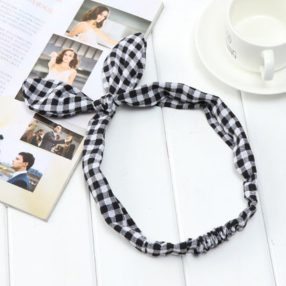 Big bow tie bunny ears headband | Magic Stories
