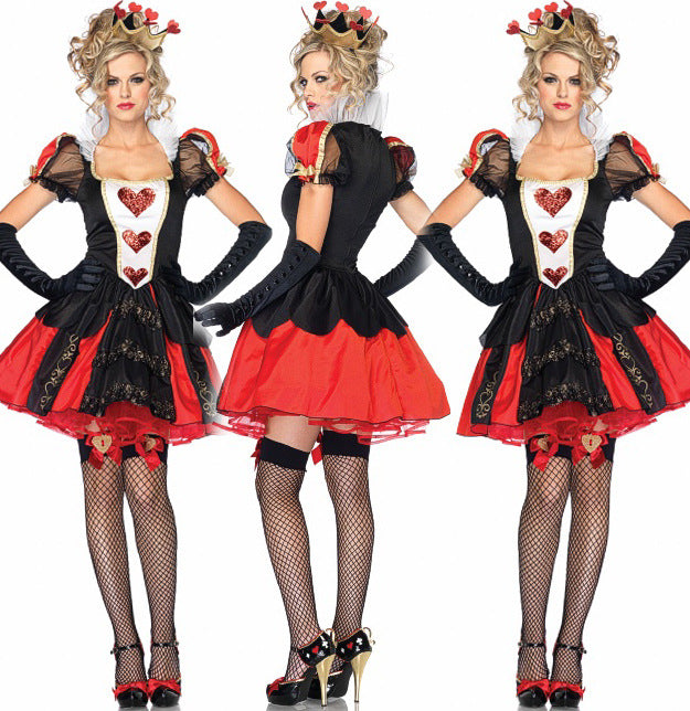 Queen of Hearts Cosplay Suit — side view