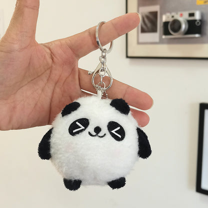 Cute Cartoon Panda Plush Keychain | Magic Stories