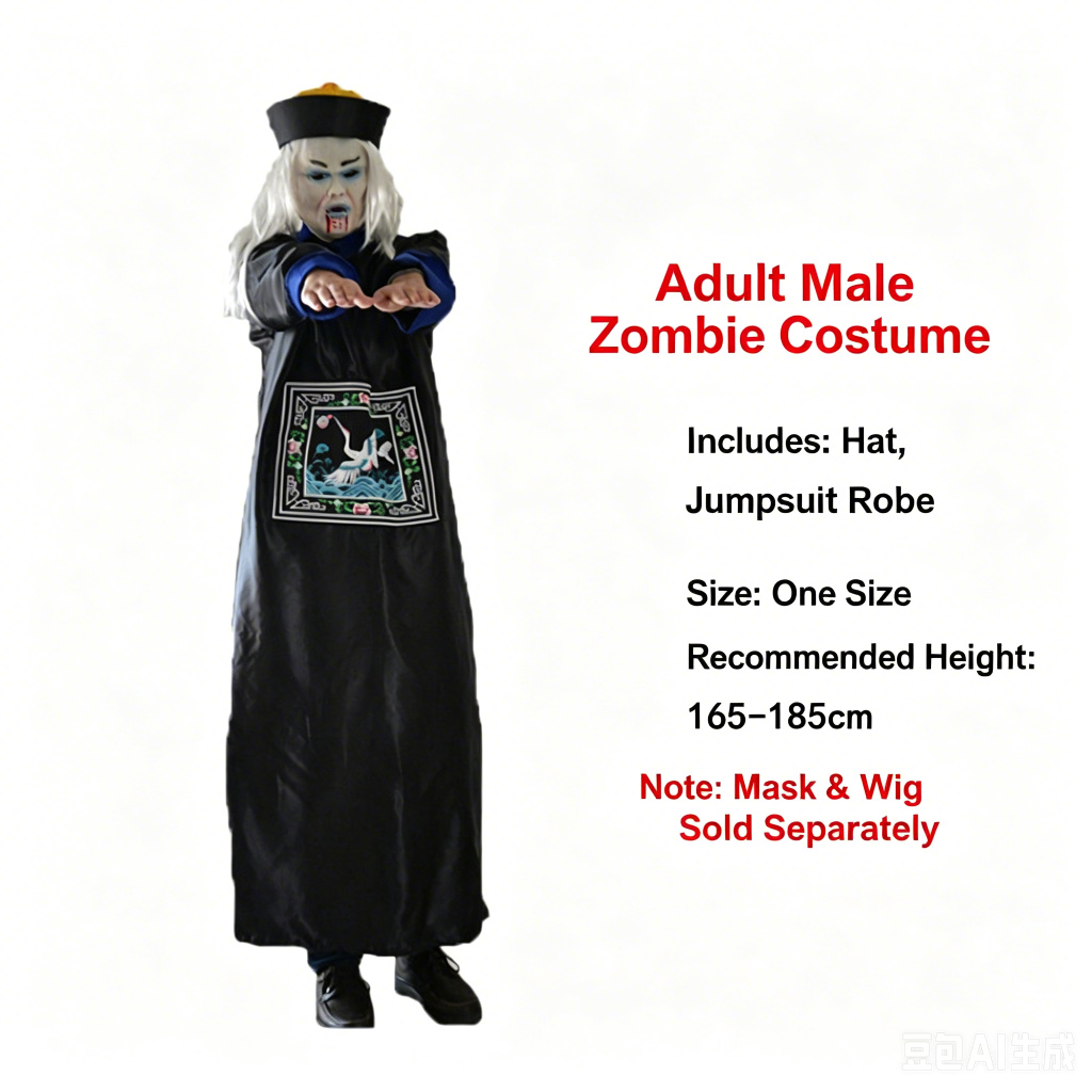 Holloween Cosplay Cloth — back view