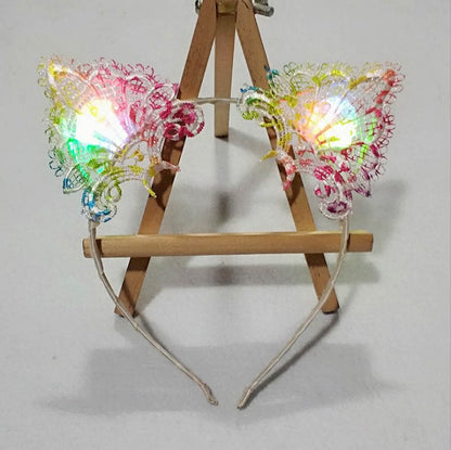 Glowing Hair Accessories Flashing Lights Cat | Magic Stories
