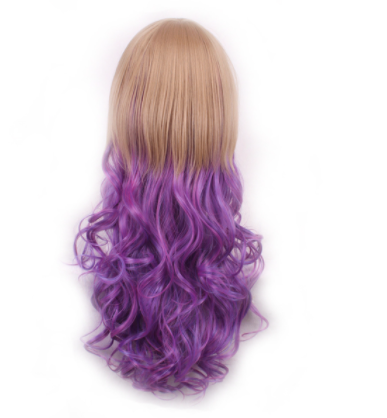 Big Wavy Curly Hair Multicolor Cosplay Wig | Magic Stories