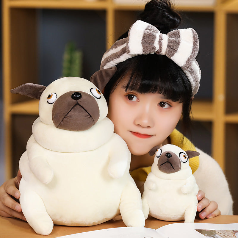 Cute Pug Doll Children's Plush Toy | Magic Stories