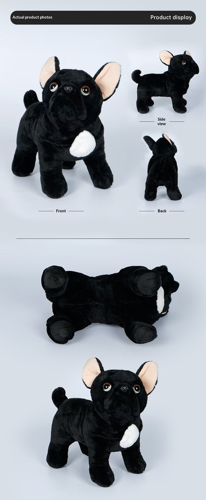 Black Plush Doll With Mesh Bag | Magic Stories