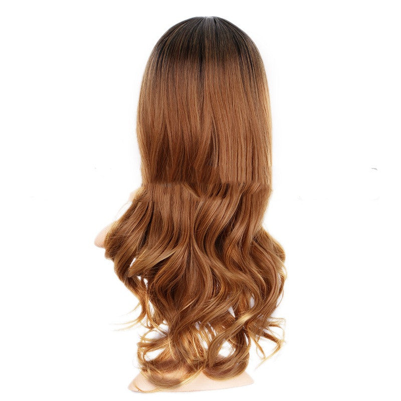 Wig foreign trade wig female gradient chemical fiber wig wig — packaging
