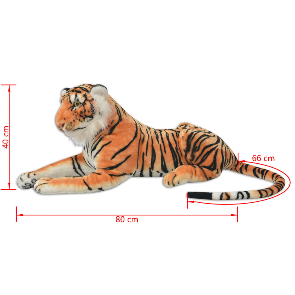 Tiger Plush Toy XXL Tiger Plush Toy — detail