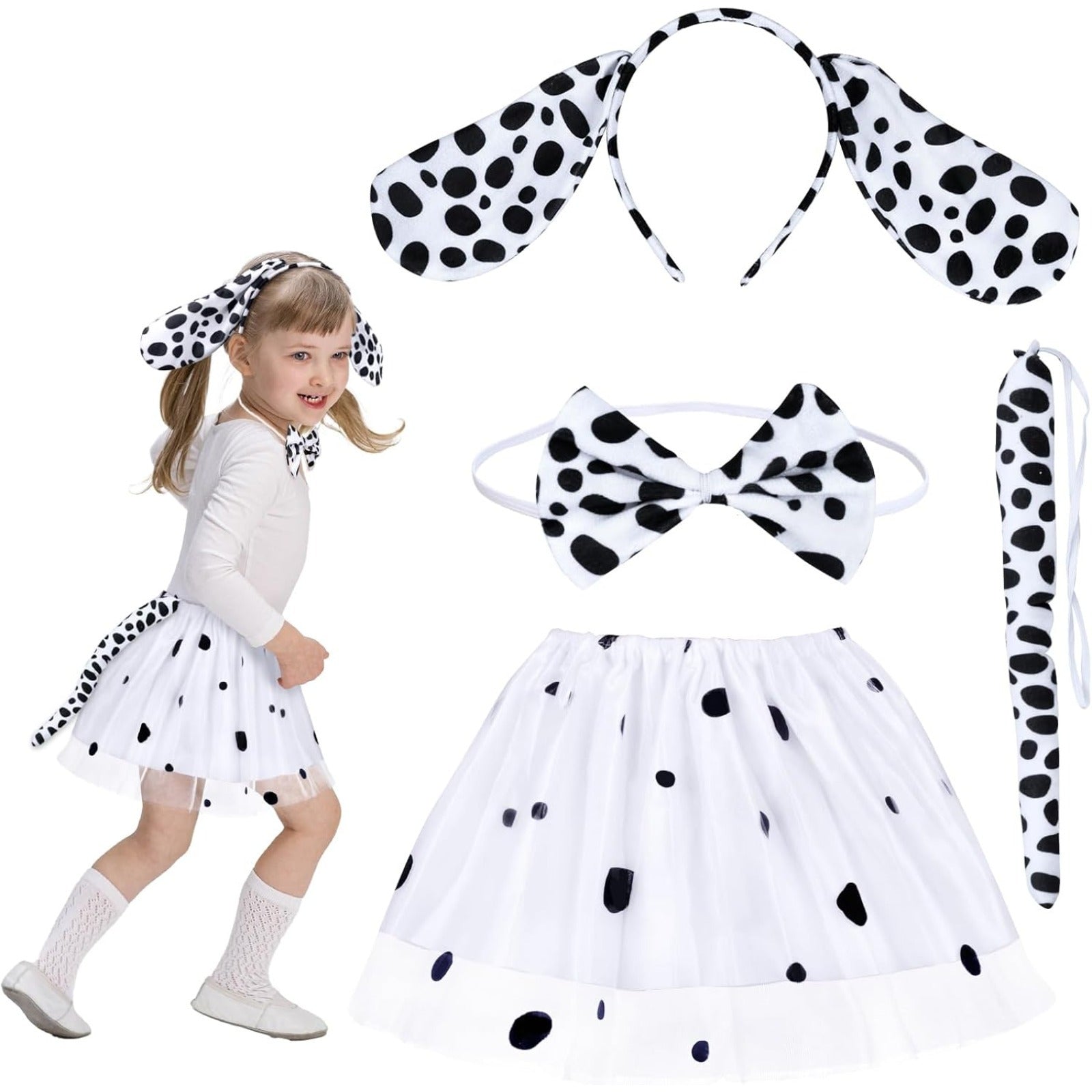 Dalmatian Dog Costume, 3-Piece Dalmatian | Magic Stories