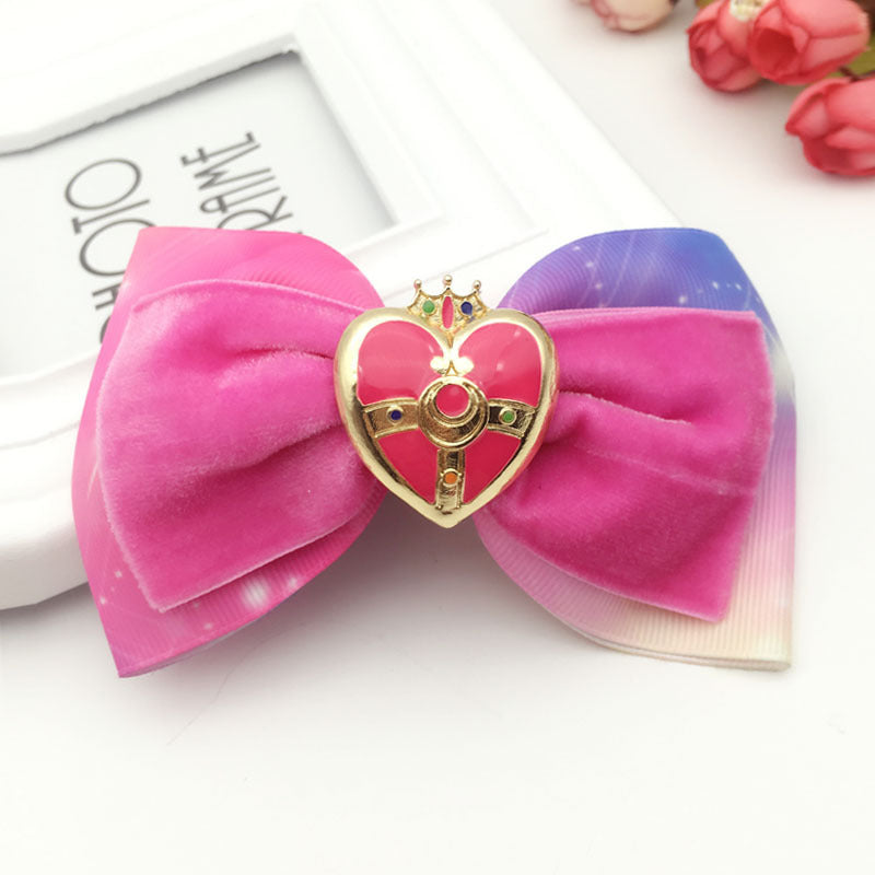 Sailor Moon Hairpin Headdress — back view