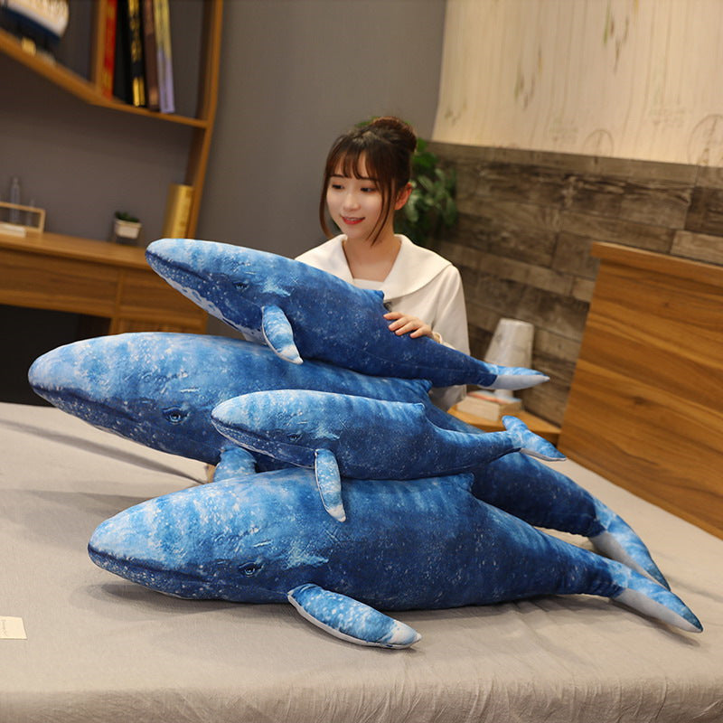 Summer blue whale plush doll | Magic Stories
