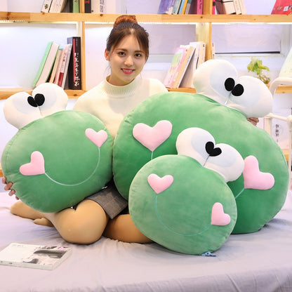 Frog pillow plush toy doll — packaging