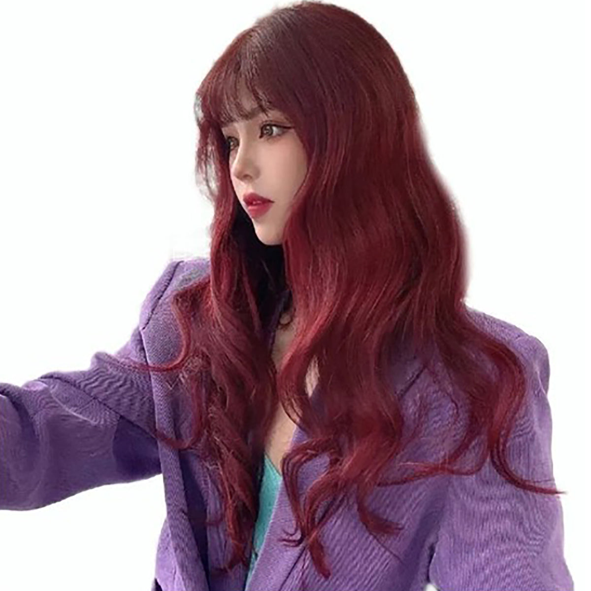 Long Wave Wig Cosplay Synthetic Hair | Magic Stories