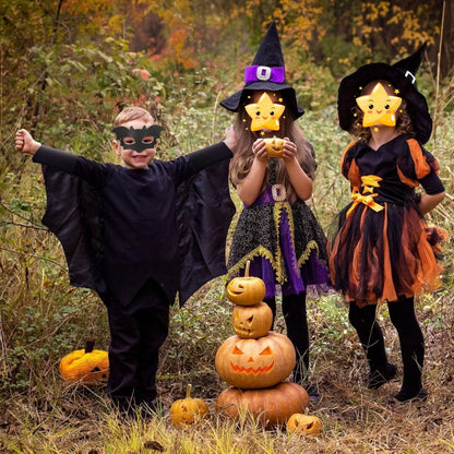 Bat Costume, Black Bat Mask With Black Cape | Magic Stories