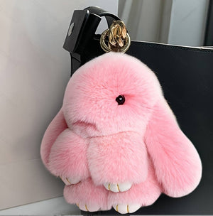 Cute Plush Rabbit Keychain | Magic Stories