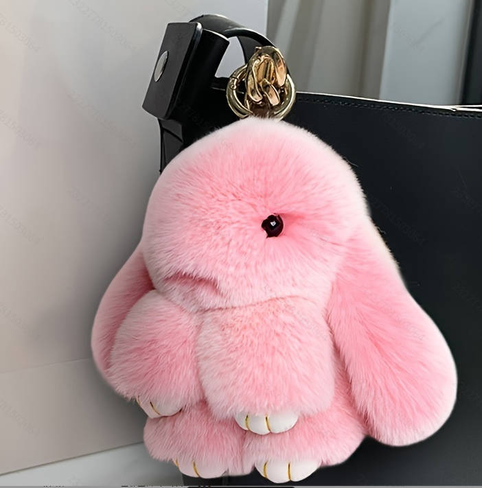 Cute Plush Rabbit Keychain | Magic Stories