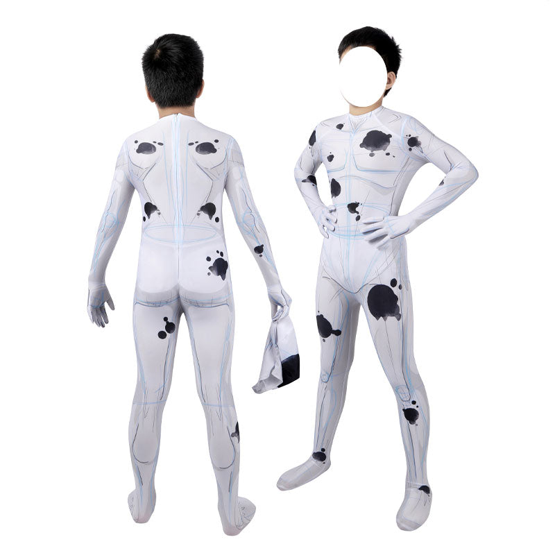 Spider-Verse The Spot Children Jumpsuit Cosplay Costume — back view