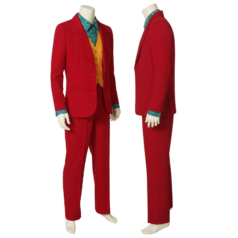 Joker: Folie a Deux Arthur Fleck Red Cosplay Costume — back view