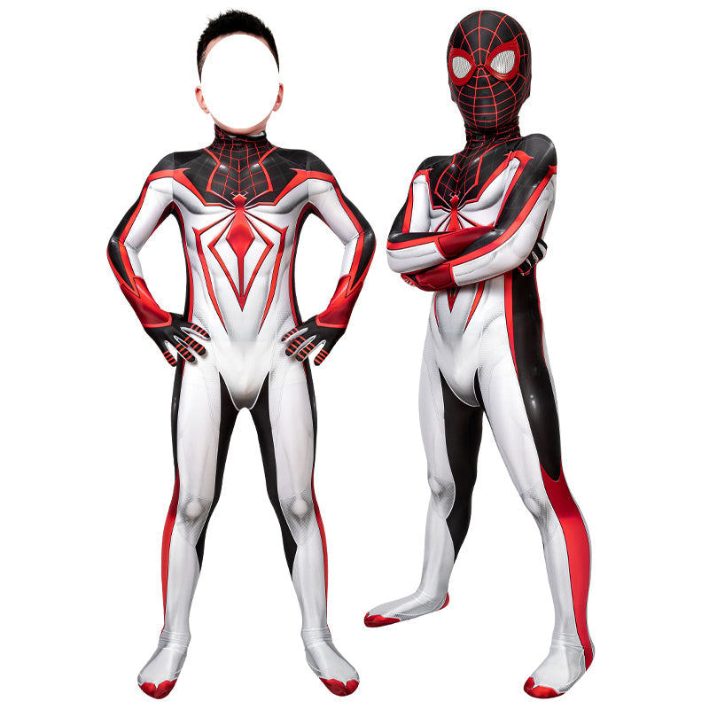 PS5 Spider-Man Miles Morales T.R.A.C.K. Suit Kids Jumpsuit Cosplay Costumes - Magic Stories