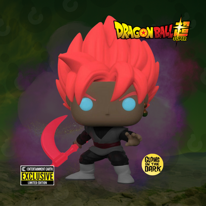 Super Saiyan Rose Goku Black Glow-in-the-Dark Funko Pop! - Entertainment Earth Exclusive