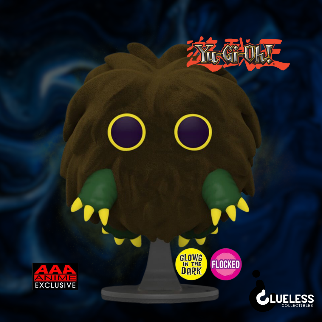 Kuriboh Flocked and Glow-in-the-Dark Pop! - AAA Anime Exclusive — side view