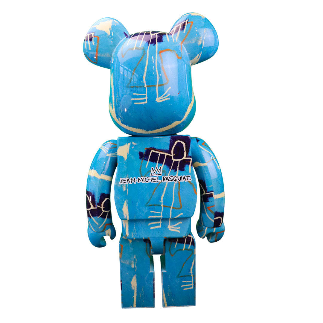 1000% Bearbrick Jean-Michel Basquiat 9 — side view