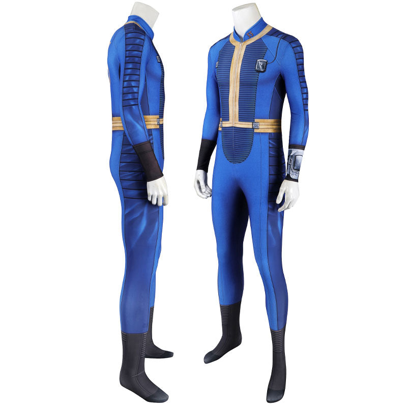Fallout TV Season 1 Norm 33 Jumpsuit Cosplay Costumes — back view