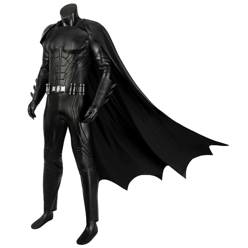 The Flash Batman Bruce Wayne Jumpsuit Cosplay Costume — back view