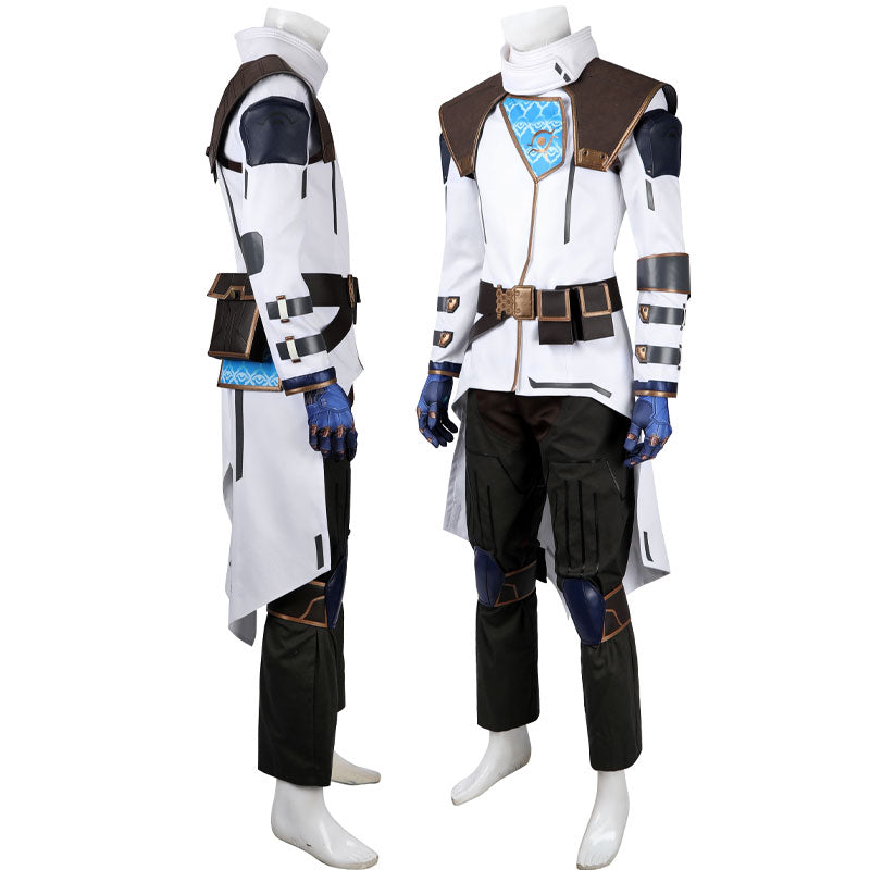 Valorant Cypher Fullset Cosplay Costumes — back view