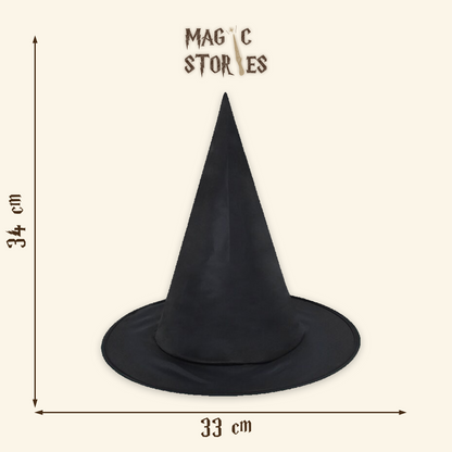 Pointed Wizard Hat Costume Accessory — detail